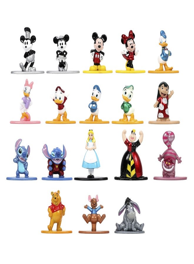 Jada Toys Disney 1.65" 18-Pack Series 1 Die-cast Collectible Figures, Toys for Kids and Adults (33201) - Image 1