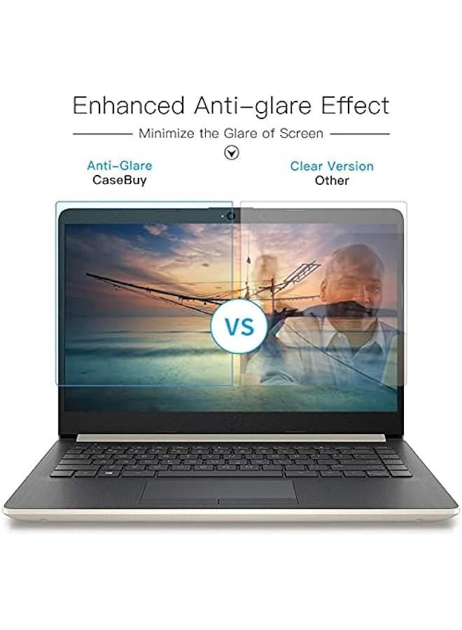 Arabest (2-Pack) Anti Blue Light Glare Screen Protector for 14-inch HP Laptop/Pavilion X360/Chromebook/Stream/ProBook, Eye Protection Monitor Film  - Image 5