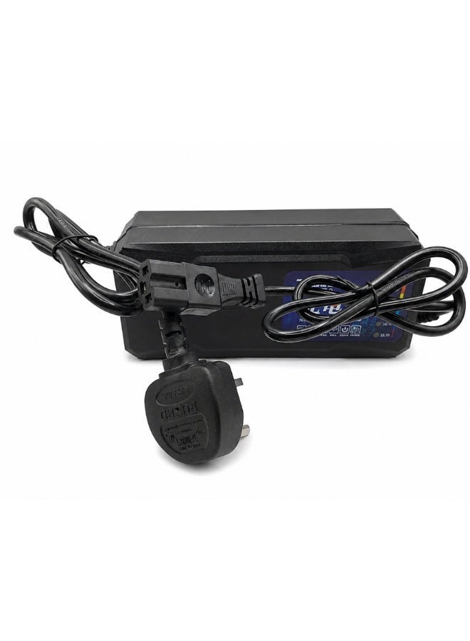 FUKUKAWA® شاحن بطارية 60V 2.8A للسكوترات والدراجات الكهربائية | قدرة قصوى 220W، خرج DC 60–74.5V | شاحن ذكي لإصلاح البطارية بتقنية النبض لبطارية 60V 20Ah | دخل AC 110–220V، 50–60Hz | حماية ذكية وآمنة - Image 4