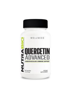 NutraBio NutraBio Quercetin Advanced with Added Vitamin C and Bromelain - Potent Antioxidant - 90 Capsules 