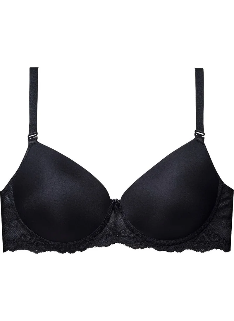 ماجيك فورم 2271 Lightly Laced Highly Padded Bra - Black