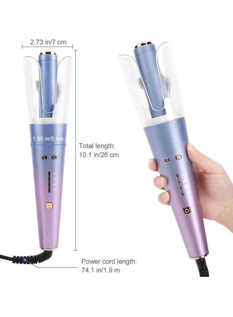 Lena Auto Hair Curler, Brynnl Upgrade Automatic Curling with Adjustable 4 Temperature, Anti-Scald, Auto Shut-Off, Auto Hair Curling Wand for Long Hair Beach Waves Styles - Image 2