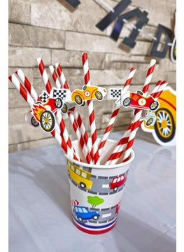 Retro Race Cars Theme Straw Ornaments 10Piece Straw Pack - pzsku/Z40E833678A092DC24C45Z/45/_/1731017646/95c39f18-7d02-4b5c-b30c-92d17d65f4ae