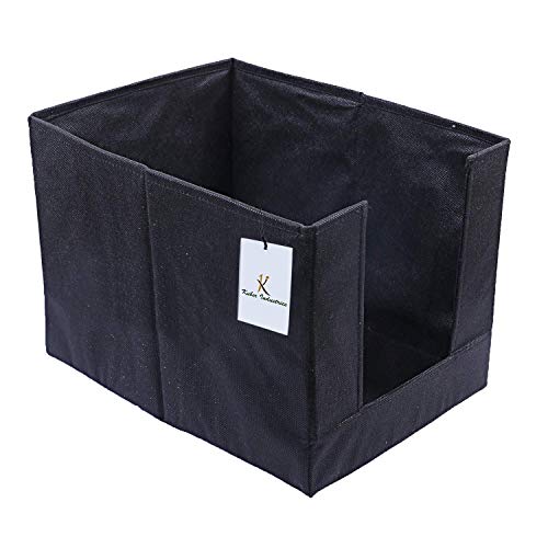 Kuber Industries Non Woven Shirt Stacker Wardrobe Organizer Set, (Black, 6 Pieces, CTKTC031834) - Image 4