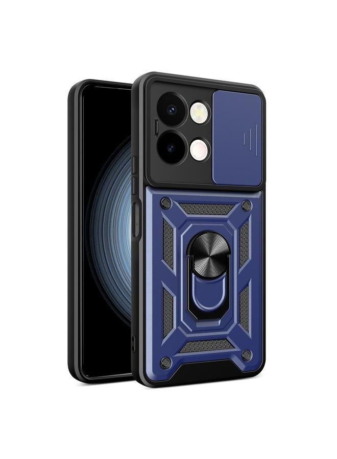 erorex Case For vivo Y28 4G Sliding Camera Cover Design TPU+PC Phone Case - Image 1
