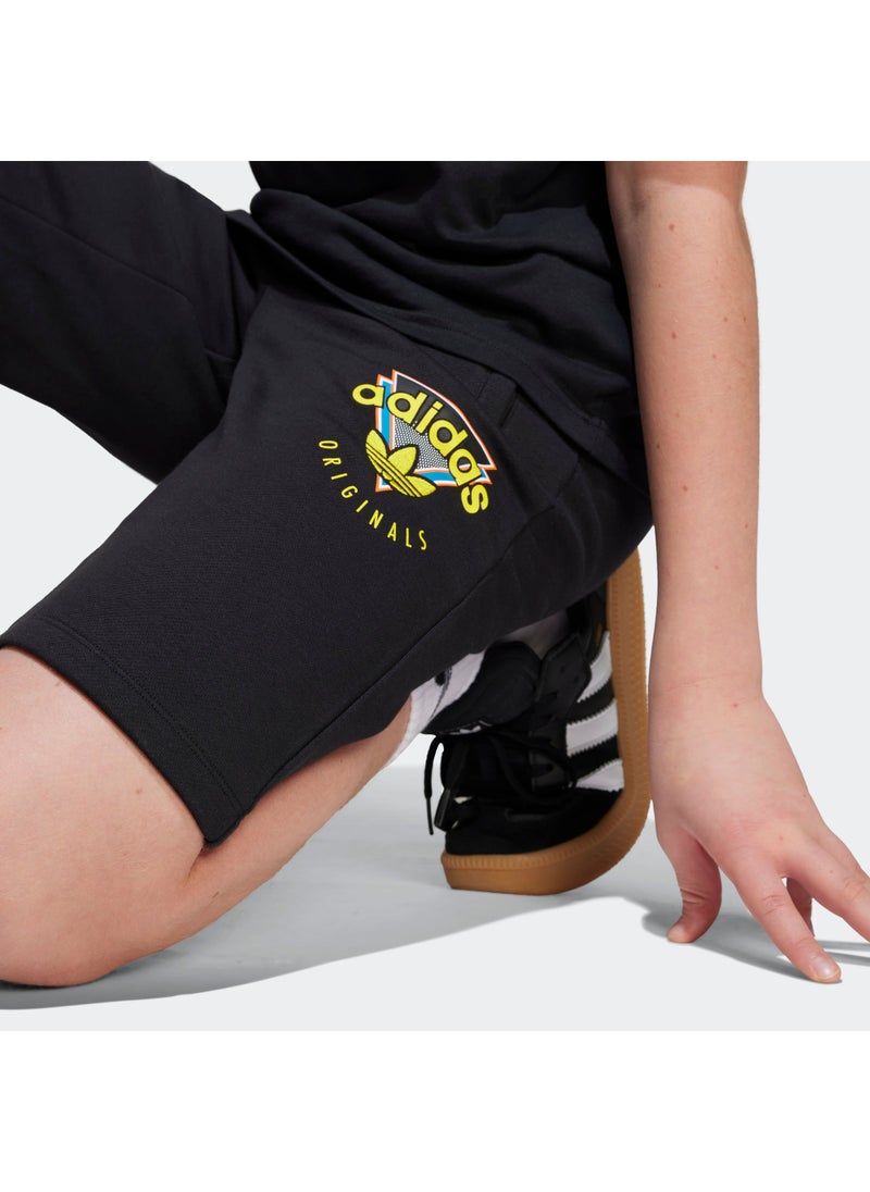 adidas Originals Kids Fleece Shorts  - Image 3