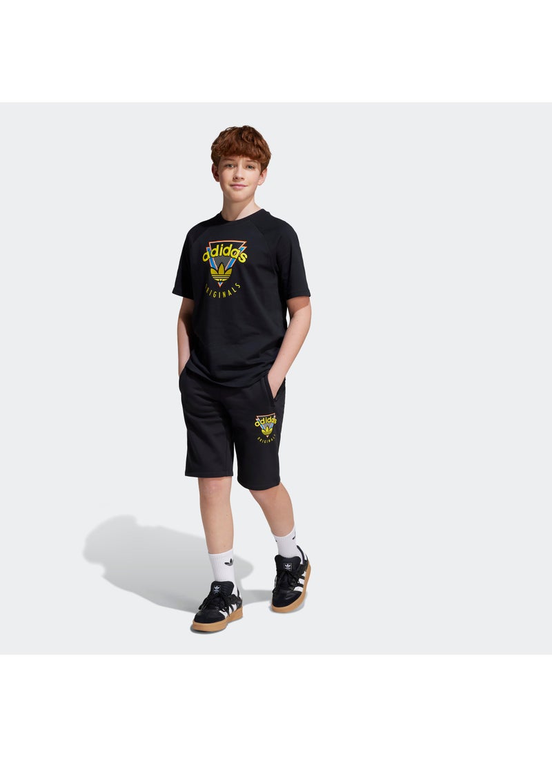 adidas Originals Kids Fleece Shorts  - Image 5