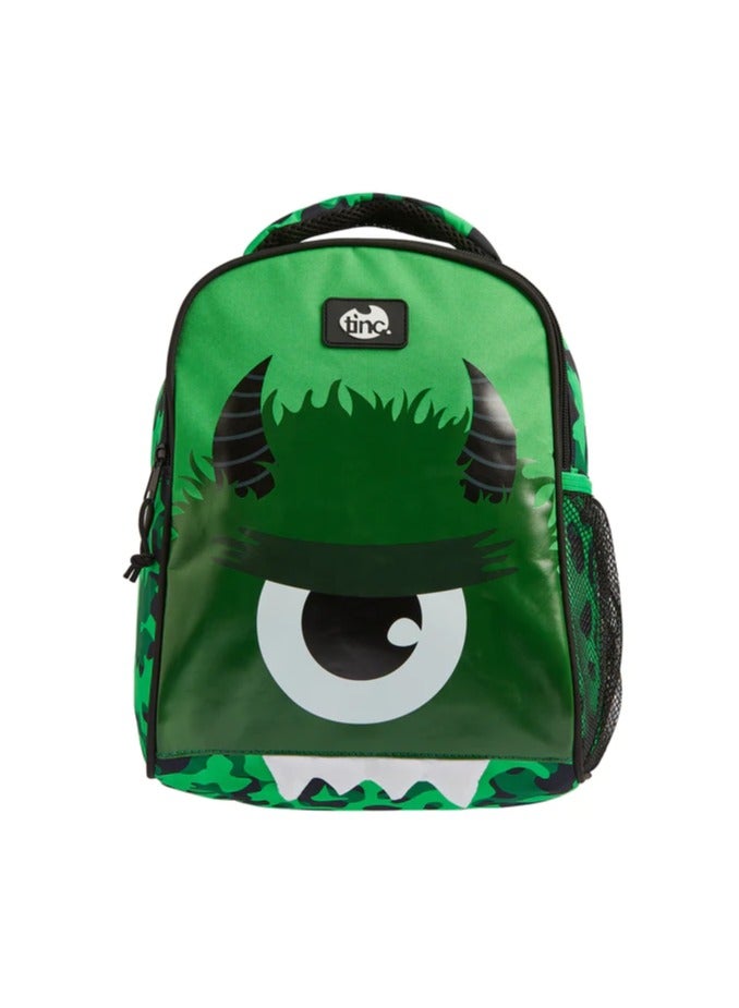 Tinc Hugga Green Monster School Backpack - Image 1