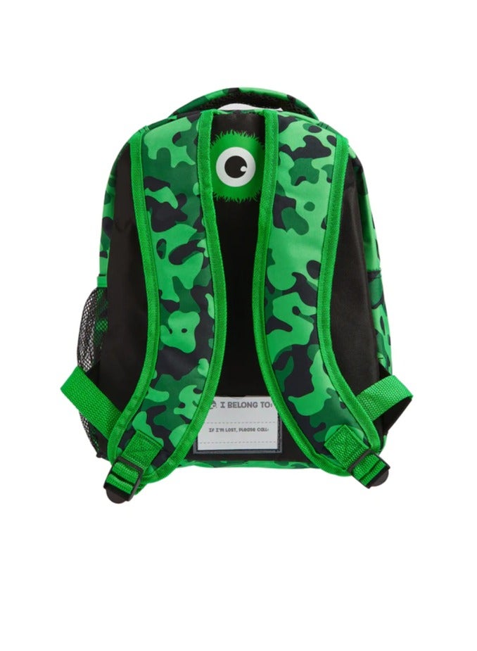Tinc Hugga Green Monster School Backpack - Image 3