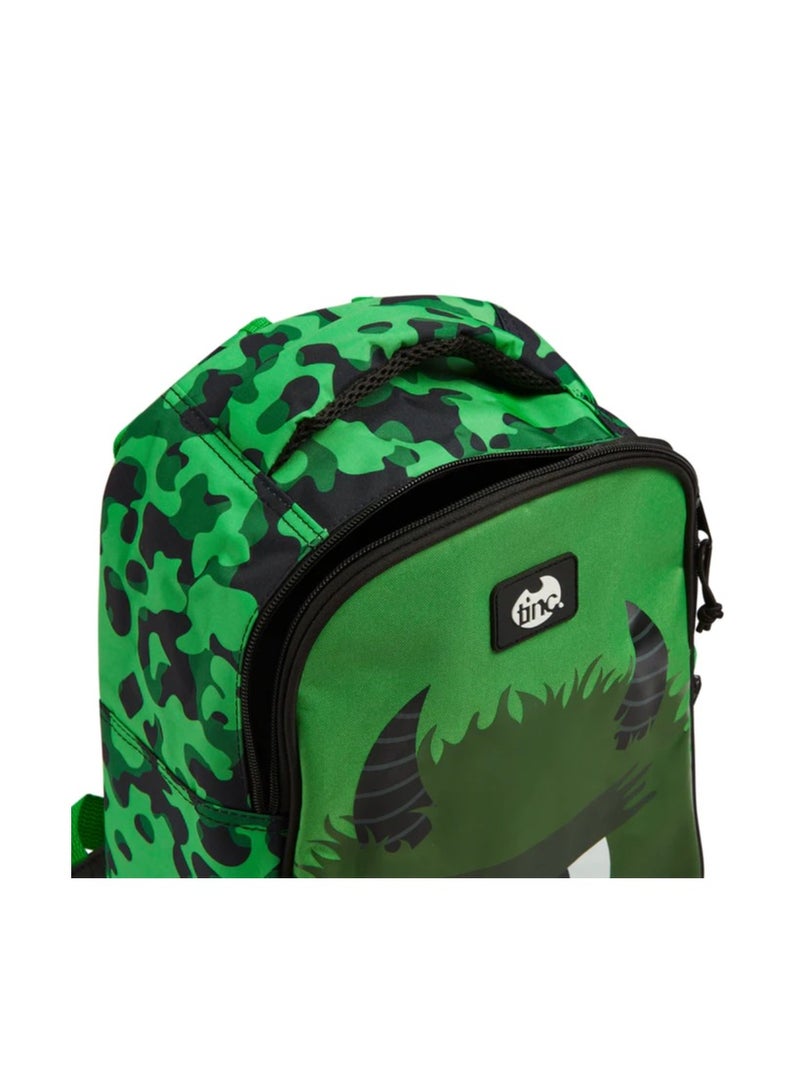 Tinc Hugga Green Monster School Backpack - Image 2