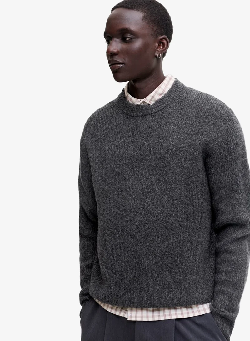 JACK & JONES  Casual Crew Neck Sweater for Men | Best Price UAE