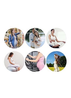 Y&D Maternity Belt Support Breathable Pregnancy Back Premium Belly Band Brace Lightweight Abdominal Binder for Women One Size Beige  - Image 5