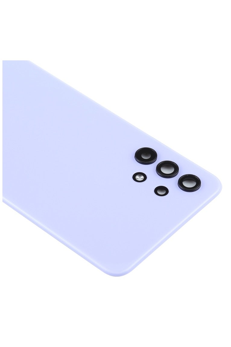 For Samsung Galaxy A32 5G Battery Back Cover with Camera Lens Cover - Purple - Image 4