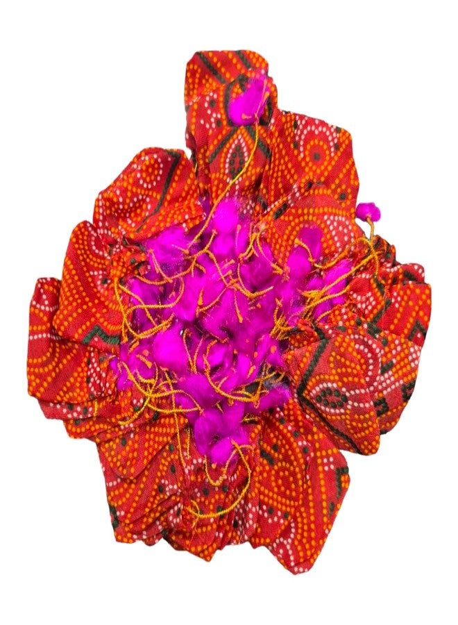 Bani Thani® Marathi Wedding Akshada Empty Potli Bandhani Cotton Batwa for Wedding Ceremony for Akshada Packing (Pack of 200 Pices) - Image 4