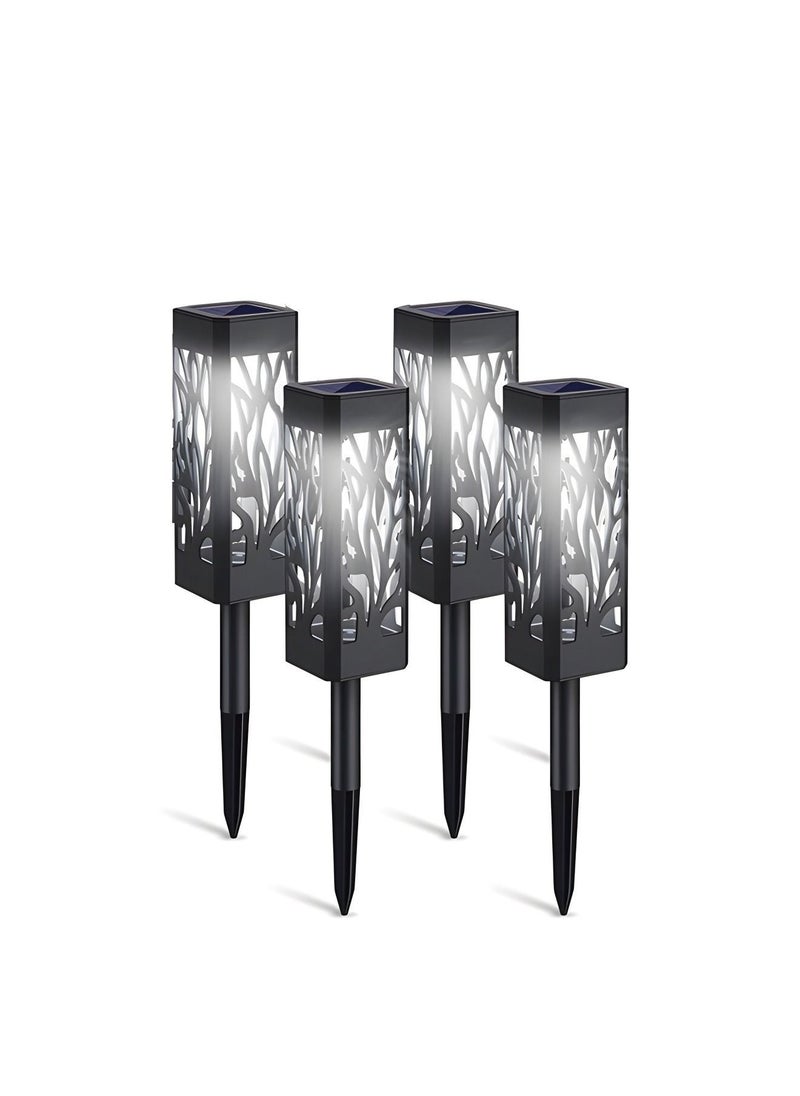 MIXDE LED Solar Pathway Lights - Waterproof Outdoor Solar Garden Lights for Walkway, Yard, Driveway, Backyard Decor - Adjustable and Stylish  - Image 1
