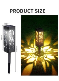 MIXDE LED Solar Pathway Lights - Waterproof Outdoor Solar Garden Lights for Walkway, Yard, Driveway, Backyard Decor - Adjustable and Stylish  - Image 3