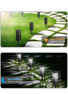 MIXDE LED Solar Pathway Lights - Waterproof Outdoor Solar Garden Lights for Walkway, Yard, Driveway, Backyard Decor - Adjustable and Stylish  - Image 4