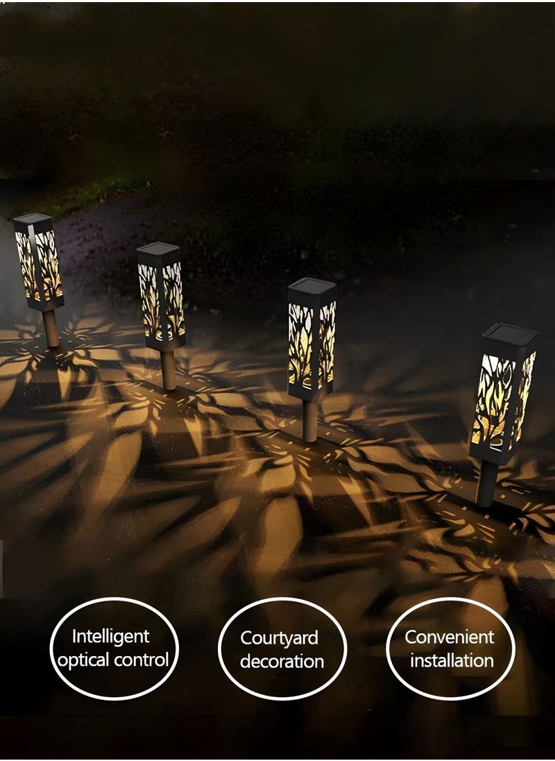 MIXDE LED Solar Pathway Lights - Waterproof Outdoor Solar Garden Lights for Walkway, Yard, Driveway, Backyard Decor - Adjustable and Stylish  - Image 5