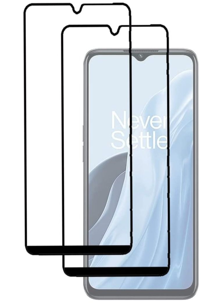 【2 Pack】 for Oneplus Nord N300 Glass Screen Protector - 9H Hardness Anti Scratch High Clear Tempered Glass Screen Protector for Oneplus Nord N300 - Image 1
