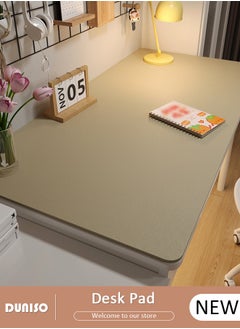 DUNISO Leather Desk Pad Protector, Office Desk Mat, Waterproof Writing Desk Pad for Eye Protection, Anti-Slip Large Mouse Pad for Office and Home, Applicable Game,Office,Learning  - Image 1