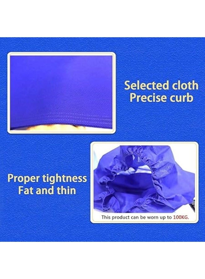 Elite Men's Spa Underwear 50 pcs Blue Disposable Sauna Underwear Non-woven Fabric Gentle Breathable Comfortable (L Size)  - Image 3