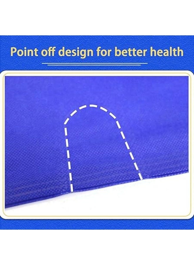 Elite Men's Spa Underwear 50 pcs Blue Disposable Sauna Underwear Non-woven Fabric Gentle Breathable Comfortable (L Size)  - Image 5