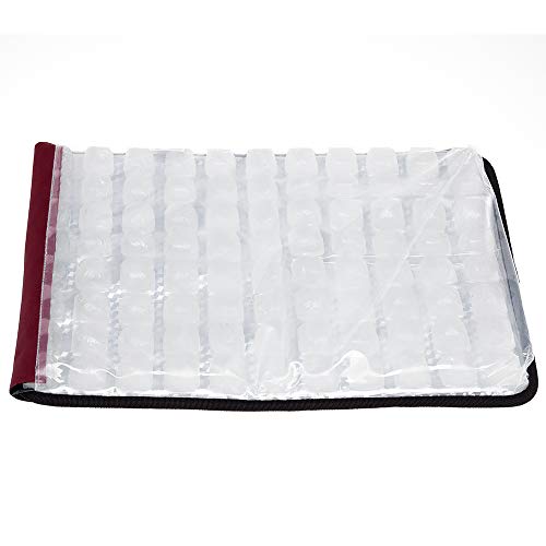 FlexiFreeze Party Mat Chiller  Food Cooling Buffet Cooler for Cold Serving Red 19 x 15