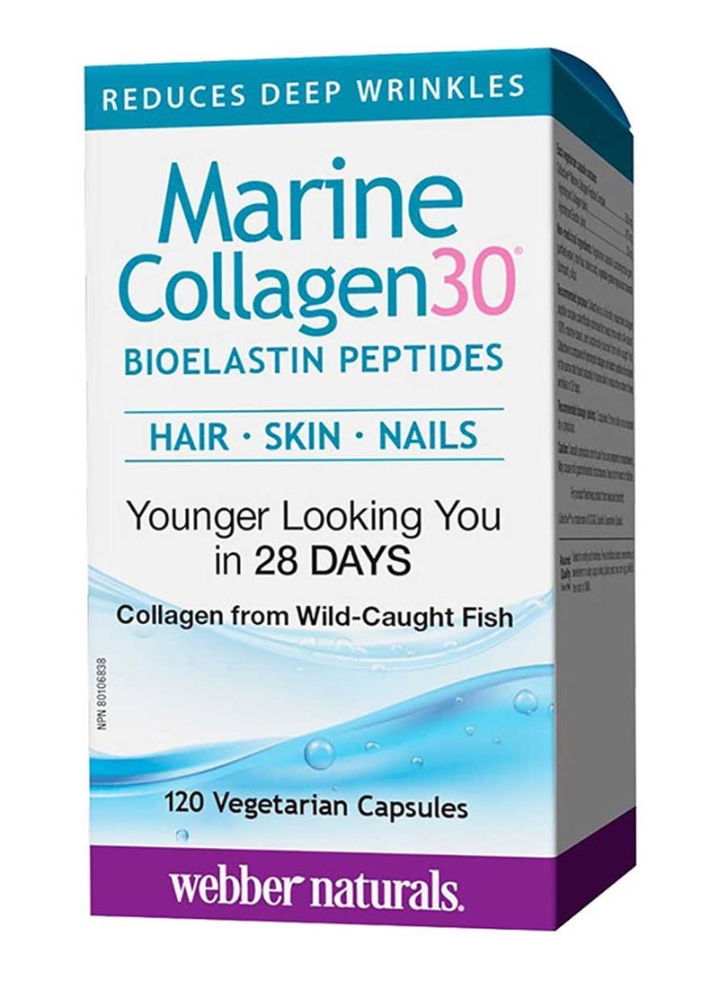 ويبر كولاجين طبيعي 30 كبسولة بحرية 120 كبسولة