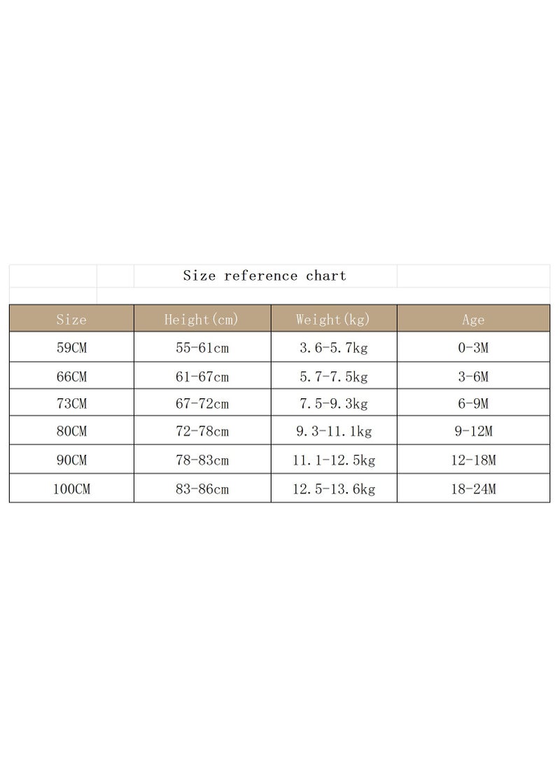 RedMapleTEK Boys And Girls Baby Sweater Jacket Hooded Coat Long-Sleeved Jumpsuit Baby Three-Piece Set - Image 2