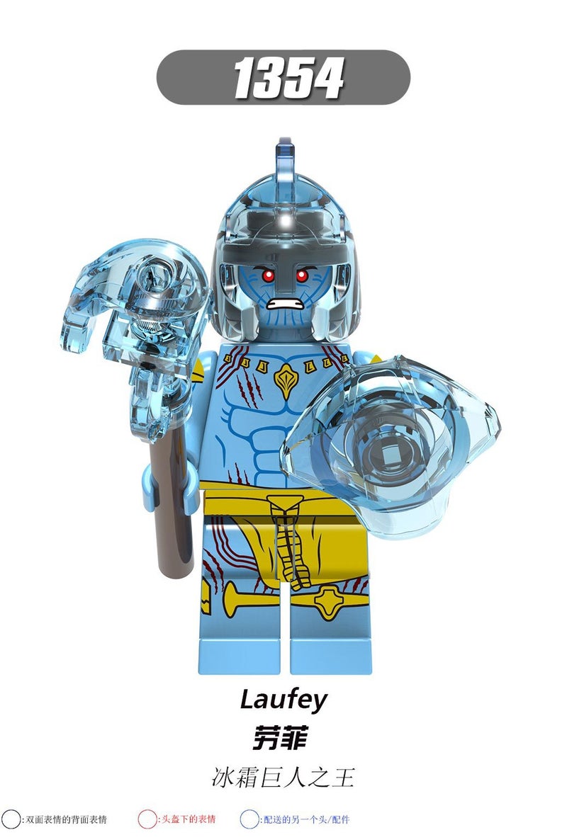 Xinhong X0269 Hero Series Loki Thor Building Block Action Figure Toy Hot Sale Bag Mixed Lot - Image 5