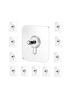 Generic JIALTO Adhesive Hooks Heavy Duty Wall Hooks, Nail Hook for Hanging Coat, Hat,Towel Robe Hook Rack Wall Mount  - Image 1