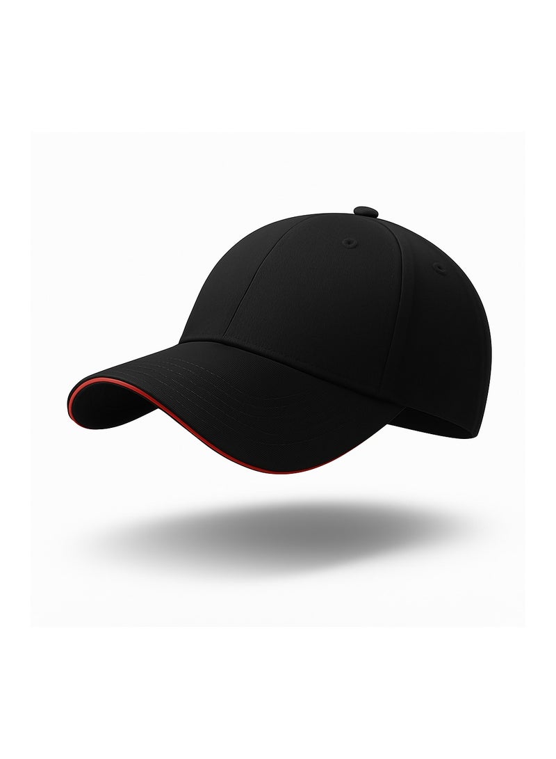 NENOUSH Sports Baseball Unisex Cap for both men and women With Metal Adjustable buckle closure - 100% Cotton cap - Image 1