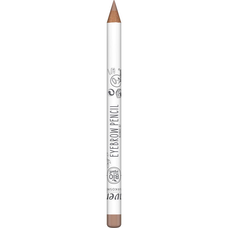 lavera Eyebrow Pencil Blonde 02  Jojoba Oil and Shea Butter  Smooths and Perfects  Vegan  Eye Makeup