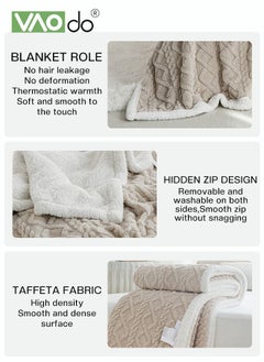 Double-sided Blanket Simple Solid Color Blanket Three-dimensional Jacquard Design On The Surface Soft And Skin-friendly Breathable And Warm Blanket 180*200cm Brown - pzsku/Z40E9F740F49B0EA1E348Z/45/_/1673080566/a93d8e50-9d75-491f-b384-9e6bb6469136