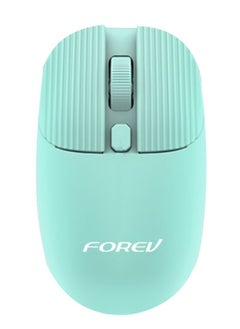 Forev FV-198 Wireless Mouse – 2.4Ghz 1600DPI 4 Buttons -10m Range - Green  - Image 1
