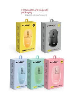 Forev FV-198 Wireless Mouse – 2.4Ghz 1600DPI 4 Buttons -10m Range - Green  - Image 4
