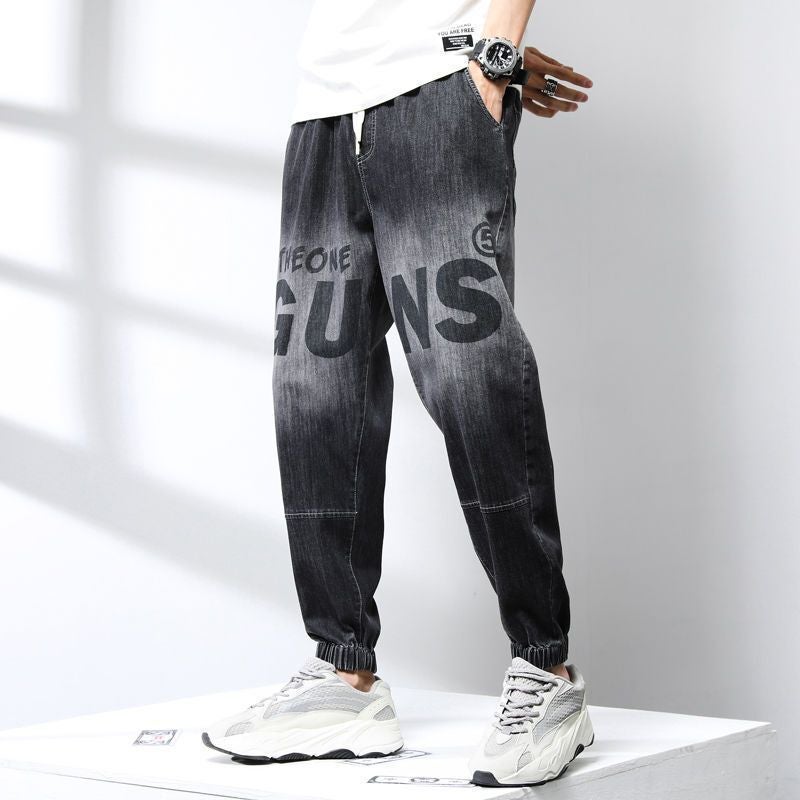 Unisex Casual Daily Denim Jeans - Image 2