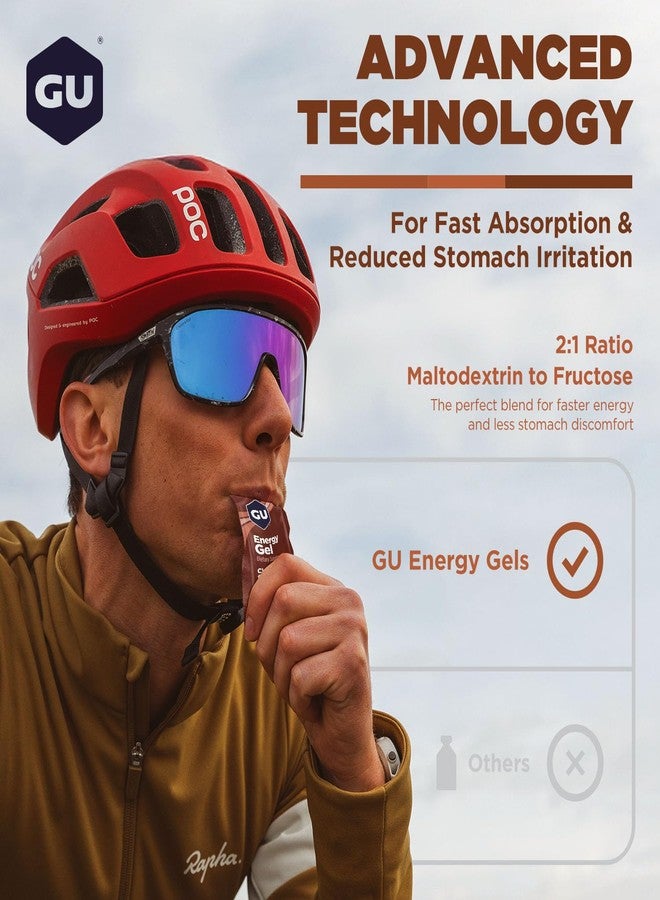 Gu Energy جل الطاقة الأصلي من GU Energy، بنكهة الشوكولاتة، عبوة من 24 قطعة - Image 3