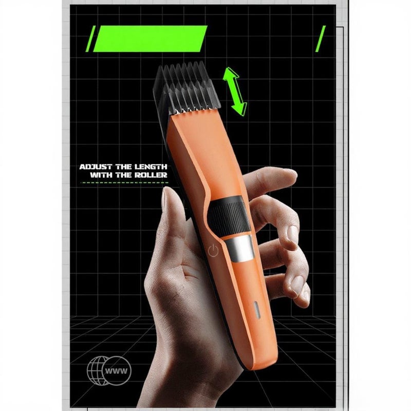 Hair Clipper Trimmer Rechargeable Razor Trimmer Adjustable Cordless - Image 5