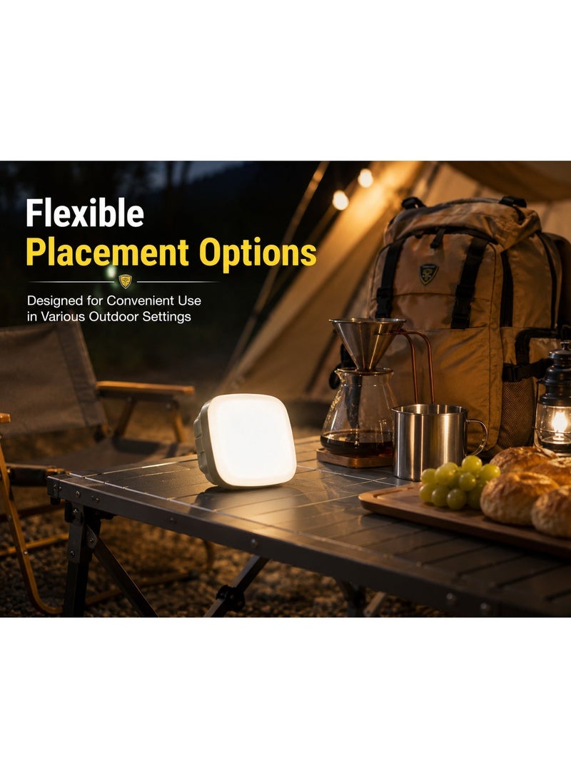 TBS DESIGN Portable Camping Lights, Camping Lantern Rechargeable, 9900mAh LED Tent Light, 2000 Lumen Outdoor Work Light with Magnet for Emergency, Power Cuts, Fishing, Hiking and More - Image 5