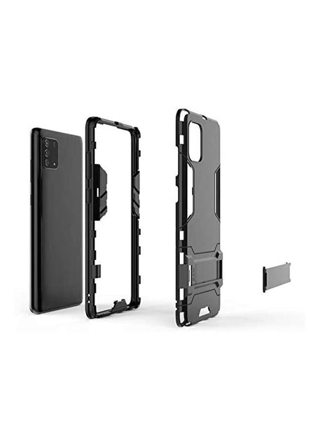 NIBEMINENT Fashion Protective Case For Samsung Galaxy Note 10 Lite Black - Image 2