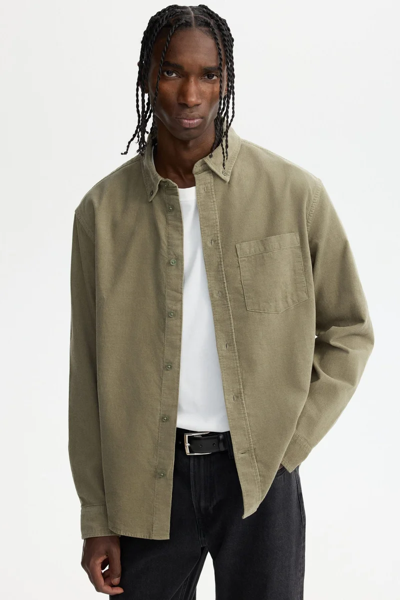 H&M Regular Fit Corduroy shirt