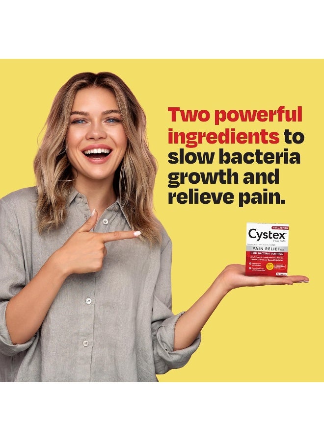 Cystex UTI Pain Relief, Maximum Strength, Relieves Pain & Urgency of Urinating, 48 Count - Image 5