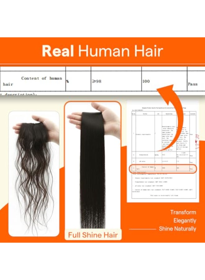 Full Shine U Tip Hair Extensions Real Human Hair 20 Inch Long Straight Hair Medium Brown Keratin Hair Extensions Human Hair 50 Grams Prebonded Extensions Remy Hair add Length - Image 4