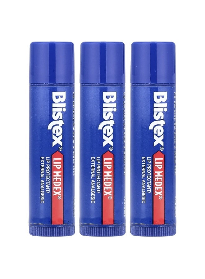 Blistex بليستكس، ليب ميدكس®، 3 عبوات، 0.15 أونصة (4.25 جرام) لكل منها - Image 1