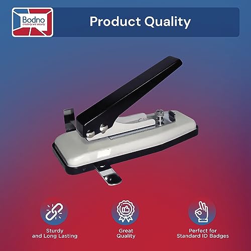 Bodno Hand held ID Card Slot Punch (Works with All PVC Cards and ID Card Printers) - Image 4