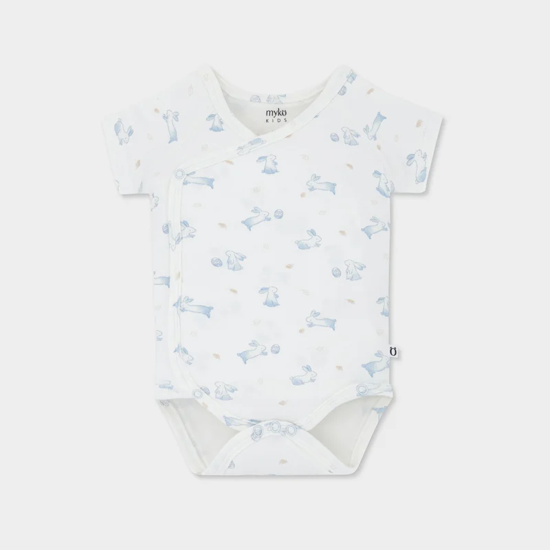  ميكو كيدز Panda Kimono Bodysuit