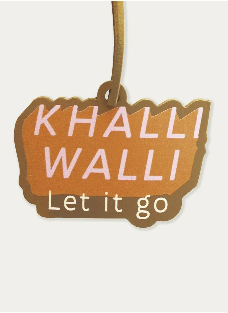 Little Majlis Leather charm, Khalli walli