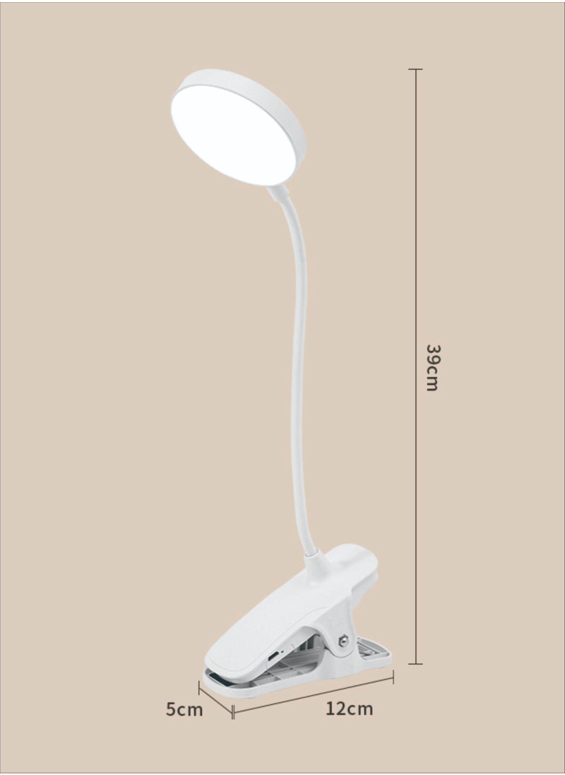 Joyway Clip-on Eye Protection LED Desk Lamp-LED Desk Lamp | Dimmable, USB Rechargeable, Portable | Bedroom Desk Lamp, Office Foldable Multifunctional Reading Night Light, Home | LED Learning Lamp | Desk Lamp  - Image 5
