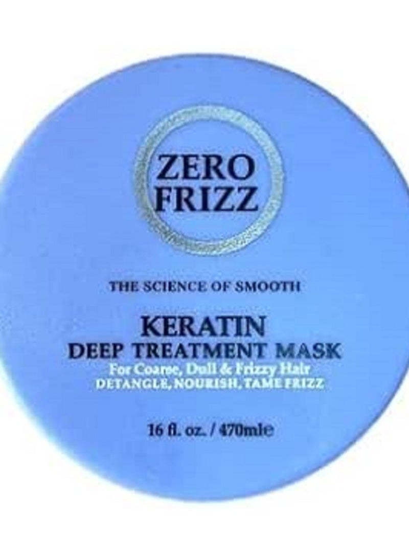 Zero Frizz keratin deep mask 470ml